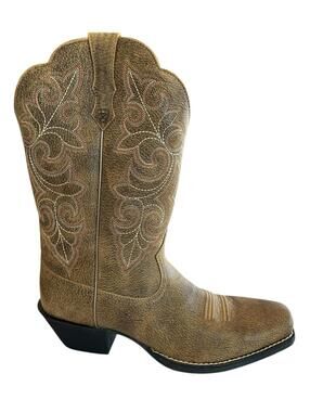 ARIAT Boot Women’s Sz 9.5 Round Up Square Toe NWOT Brown Cowboy